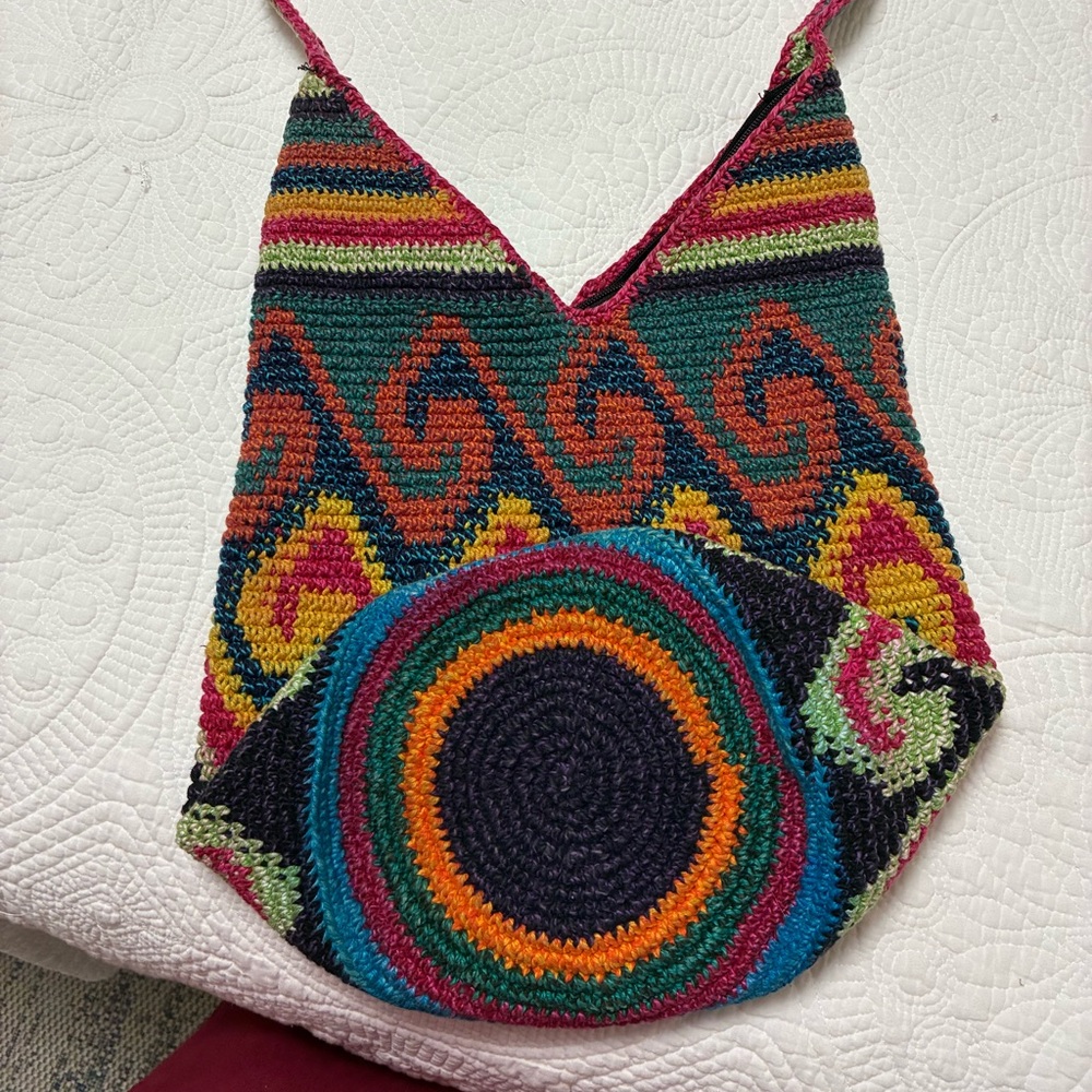 Colorful Patterned Women's Bag